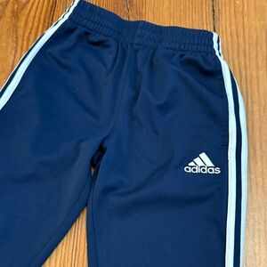 Size 10/12 Adidas Kids navy Joggers